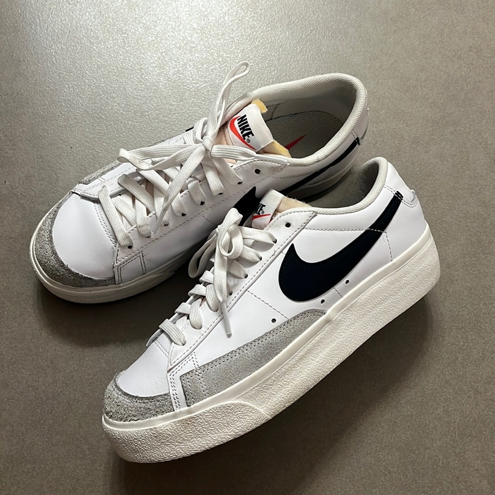 Nike Low Platform Blazers
